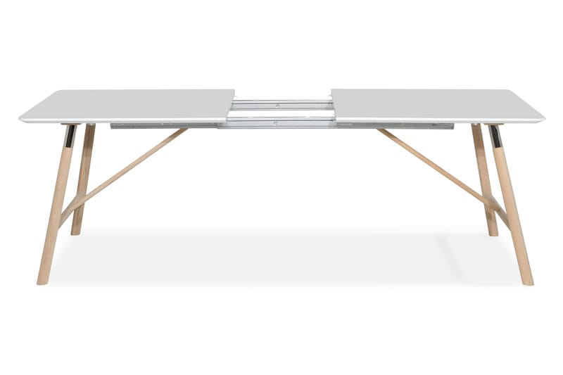 Waltham Förlängningsbart Matbord 180 cm - Vit/Ek - Möbler - Bord & matgrupp - Matbord & köksbord