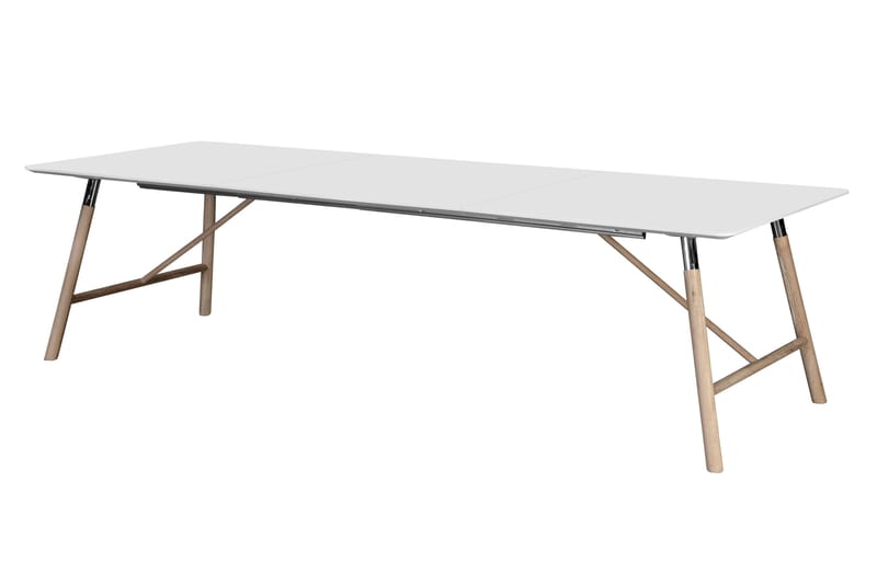 Waltham Förlängningsbart Matbord 180 cm - Vit/Ek - Möbler - Bord & matgrupp - Matbord & köksbord