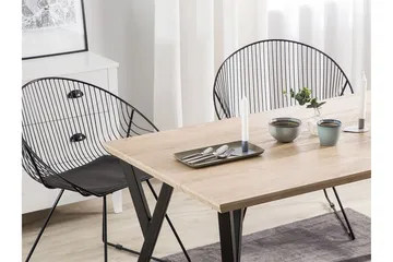 Willanna Matbord 140x80 cm - Brun - Möbler - Bord & matgrupp - Matbord & köksbord