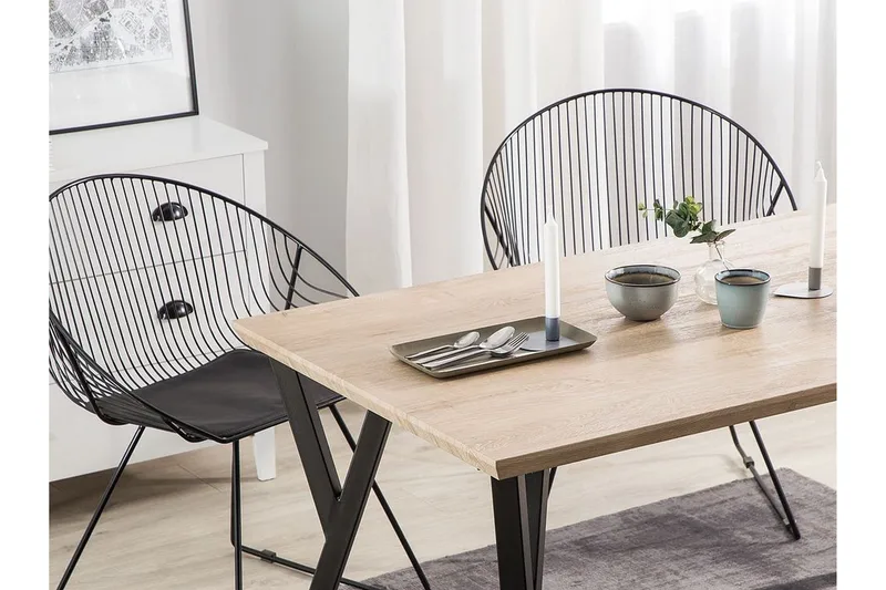 Willanna Matbord 140x80 cm - Brun - Möbler - Bord & matgrupp - Matbord & köksbord