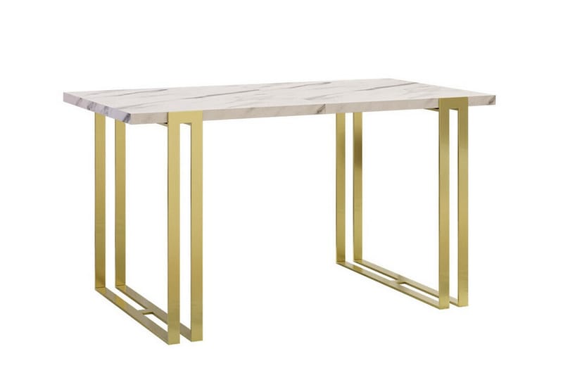 Matbord Kintore 80 cm - Guld - Matbord & köksbord