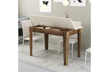 Matbord Levents 110x72 cm Brun/Beige - Hanah Home - Möbler - Bord & matgrupp - Matbord & köksbord