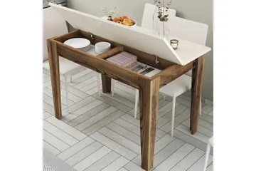 Levents Matbord 110x72 cm Brun/Beige - Hanah Home - Möbler - Bord & matgrupp - Matbord & köksbord
