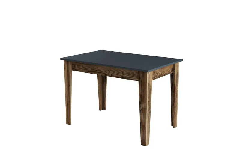 Levents Matbord 110x72 cm Brun/Svart, Hanah Home