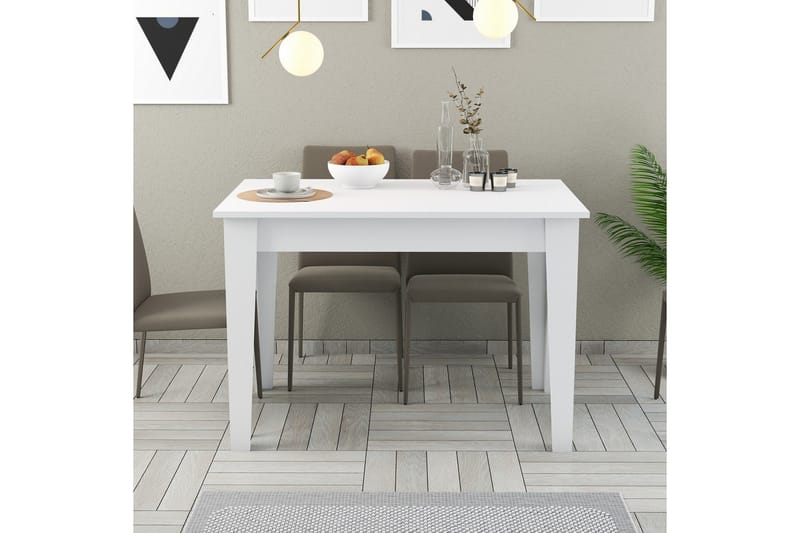 Levents Matbord 110x72 cm Vit - Hanah Home - Möbler - Bord & matgrupp - Matbord & köksbord