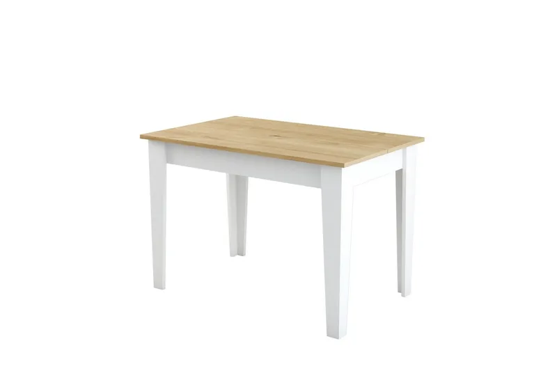 Levents Matbord 110x72 cm Vit/Brun - Hanah Home - Möbler - Bord & matgrupp - Matbord & köksbord