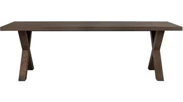 Matbord Lindor 240x100 cm - Oljad brun ekfaner - Möbler - Bord & matgrupp - Matbord & köksbord