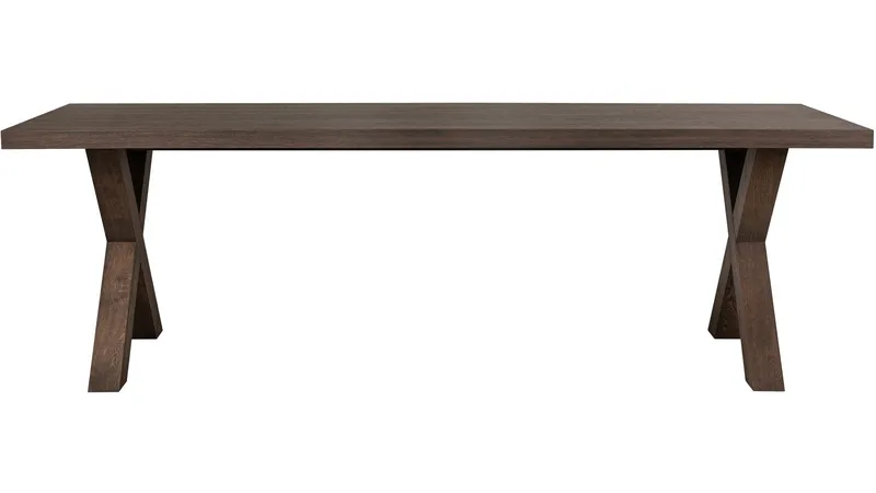 Matbord Lindor 240x100 cm - Oljad brun ekfaner - Möbler - Bord & matgrupp - Matbord & köksbord