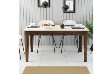 Lissione Matbord 145x88 cm Brun/Beige - Hanah Home - Möbler - Bord & matgrupp - Matbord & köksbord