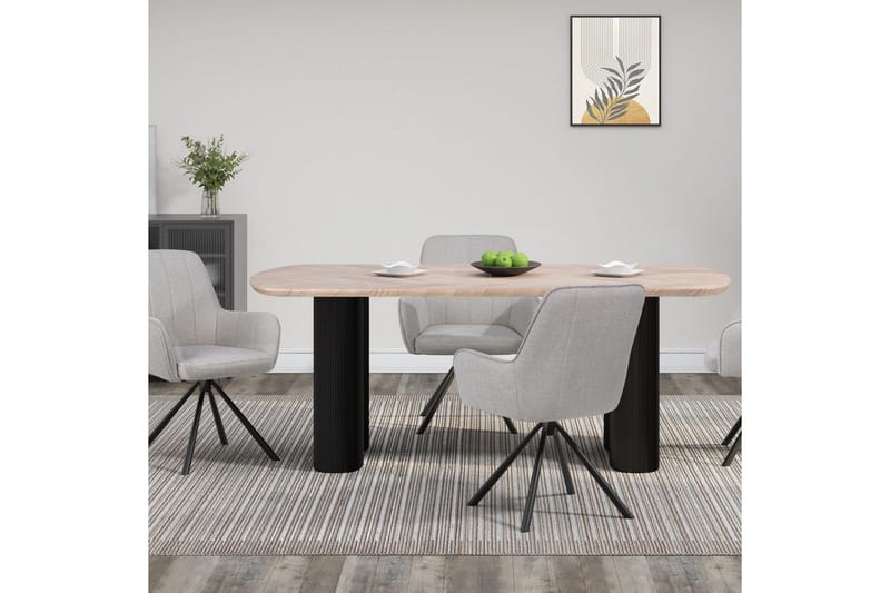 Matbord Loft24 Bessonville Matbord Oblong 160x90 cm - Möbler - Bord & matgrupp - Matbord & köksbord