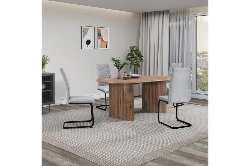 Matbord Loft24 Bostonia Matbord Oblong 160x90 cm - Möbler - Bord & matgrupp - Matbord & köksbord