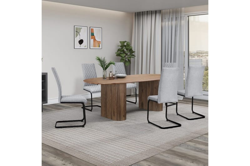 Matbord Loft24 Bostonia Matbord Oblong 200x100 cm - Möbler - Bord & matgrupp - Matbord & köksbord