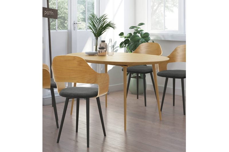 Matbord Loft24 Graham Matbord Oblong 120x80 cm Brun - Möbler - Bord & matgrupp - Matbord & köksbord