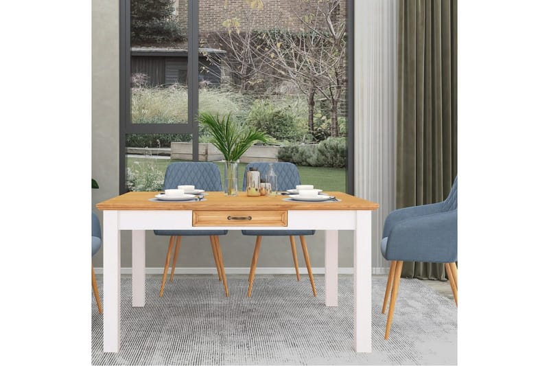 Matbord Loft24 Matbord Loft24 Selma White 0 - Möbler - Bord & matgrupp - Matbord & köksbord
