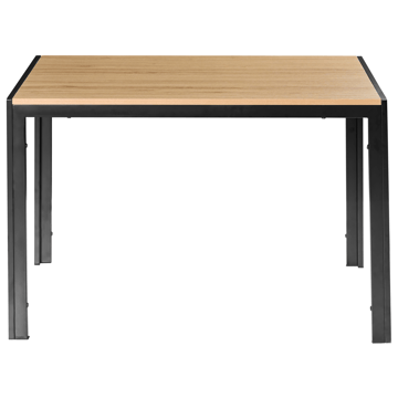 Matbord Mann 120 cm - Ljusbrun, Svart - Möbler - Bord & matgrupp - Matbord & köksbord
