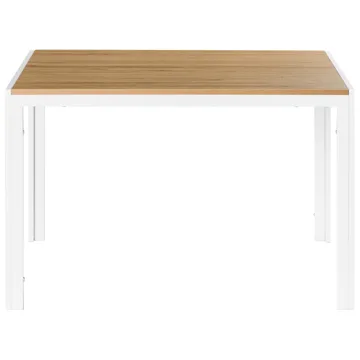 Matbord Mann 120 cm - Ljusbrun, Vit - Möbler - Bord & matgrupp - Matbord & köksbord