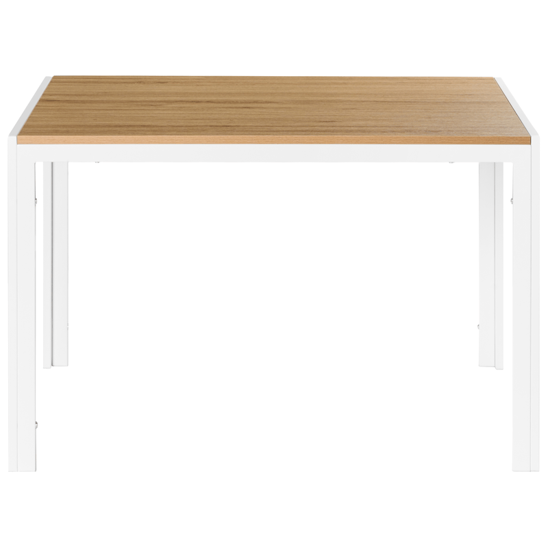 Matbord Mann 120 cm - Ljusbrun, Vit - Möbler - Bord & matgrupp - Matbord & köksbord
