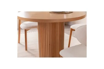 Matbord Masazumi Bok - Brun - Möbler - Bord & matgrupp - Matbord & köksbord