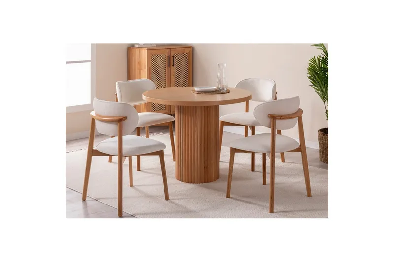 Matbord Masazumi Bok - Brun - Möbler - Bord & matgrupp - Matbord & köksbord