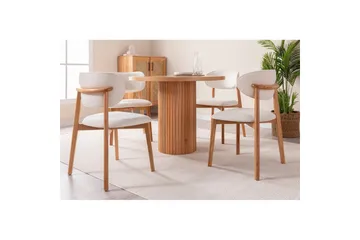 Matbord Masazumi Bok - Brun - Möbler - Bord & matgrupp - Matbord & köksbord