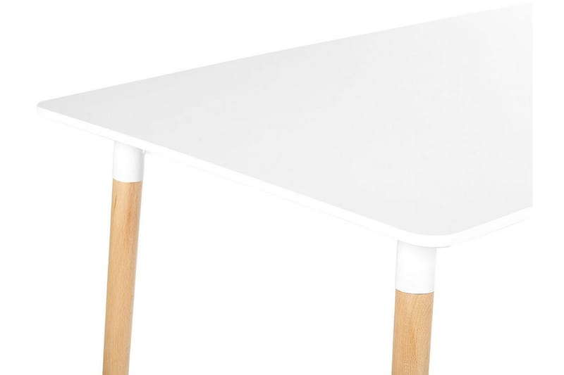 Matbord Medvina 80x120 cm - Vit/Ljusbrun - Möbler - Bord & matgrupp - Matbord & köksbord