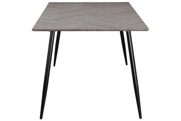 Matbord Monza 160x90x76 cm, Fiskben Viteik/Svart - 160x90x76 cm, Fiskben Viteik/Svart - Möbler - Bord & matgrupp - Matbord & köksbord
