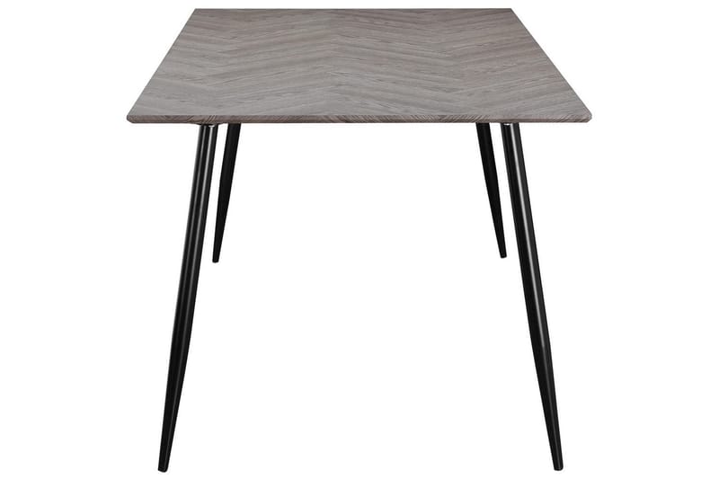 Matbord Monza 160x90x76 cm, Fiskben Viteik/Svart - 160x90x76 cm, Fiskben Viteik/Svart - Möbler - Bord & matgrupp - Matbord & köksbord
