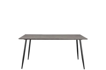 Matbord Monza 160x90x76 cm, Fiskben Viteik/Svart - 160x90x76 cm, Fiskben Viteik/Svart - Möbler - Bord & matgrupp - Matbord & köksbord