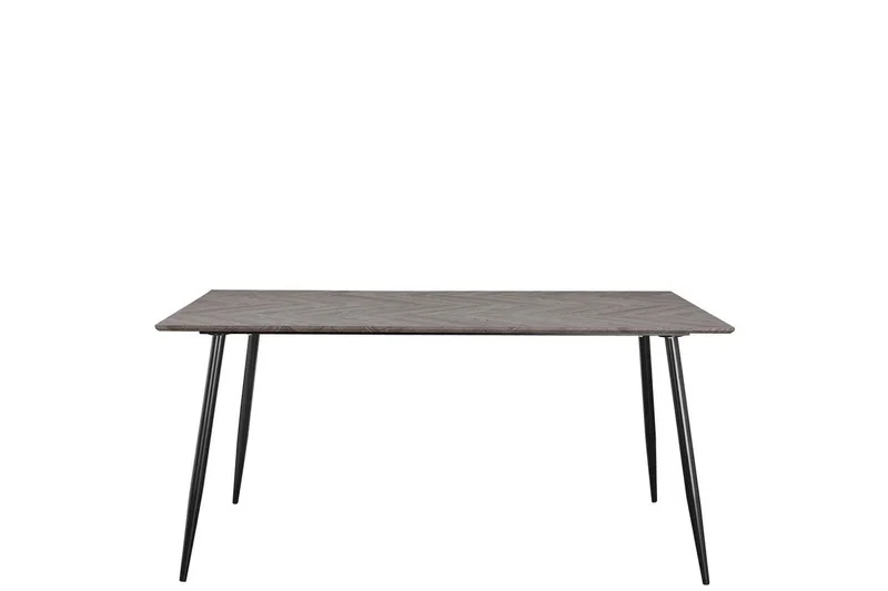 Matbord Monza 160x90x76 cm, Fiskben Viteik/Svart - 160x90x76 cm, Fiskben Viteik/Svart - Möbler - Bord & matgrupp - Matbord & köksbord