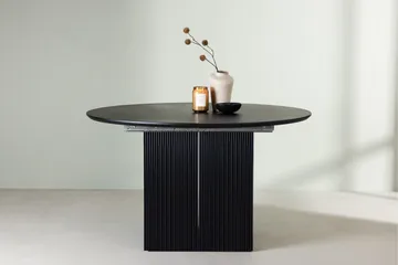 Matbord NO_BRAND Matilda Dining Table Extendable 130/180 - Black / MDF with veneer Black - Möbler - Bord & matgrupp - Matbord & köksbord