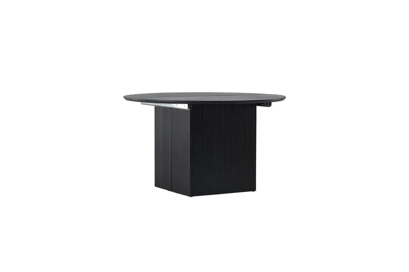 Matbord NO_BRAND Matilda Dining Table Extendable 130/180 - Black / MDF with veneer Black - Möbler - Bord & matgrupp - Matbord & köksbord