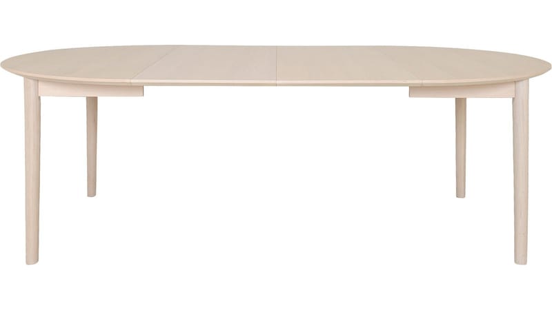 Matbord Nordal 130+50+50 cm - Vitpigmenterad - Möbler - Bord & matgrupp - Matbord & köksbord