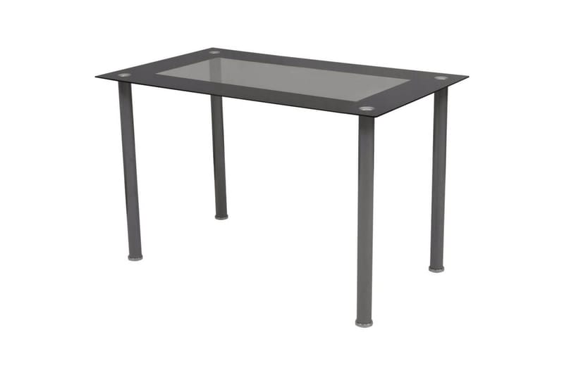 Matbord och stolar 5 delar svart - Svart - Matgrupp
