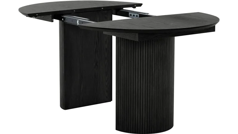 Matbord Odmark 105 cm - Svartlackad Ask - Möbler - Bord & matgrupp - Matbord & köksbord