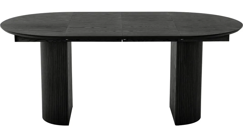 Matbord Odmark 105 cm - Svartlackad Ask - Möbler - Bord & matgrupp - Matbord & köksbord