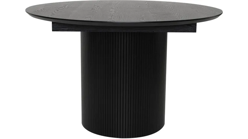 Matbord Odmark 120 cm, Svartlackad ask