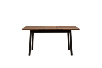 Matbord Oliver 120x75 cm + 2 st Matstolar + Bänk Svart/Brun - Hanah Home - Möbler - Bord & matgrupp - Matgrupp