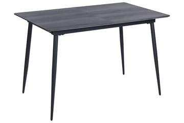 Matbord Rablio Förlängningsbart 120-160x80 cm - Svart/Grå - Möbler - Bord & matgrupp - Matbord & köksbord