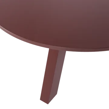 Matbord Rhonda 129 cm Rund - Vinröd - Möbler - Bord & matgrupp - Matbord & köksbord