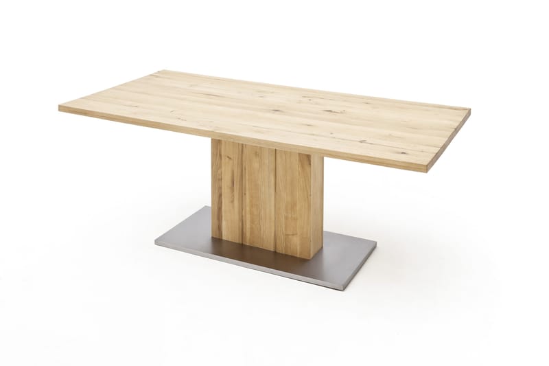 Matbord Santu 160 cm - Trä|Natur - Matbord & köksbord
