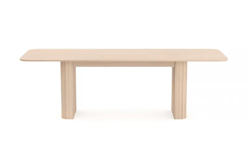 Kopparbo Matbord 180-240 cm Förlängningsbart - Ljust vitlaserat ekträ - Möbler - Bord & matgrupp - Matbord & köksbord