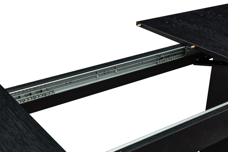 Kopparbo Matbord 180-240 cm Förlängningsbart - Svart trä - Möbler - Bord & matgrupp - Matbord & köksbord