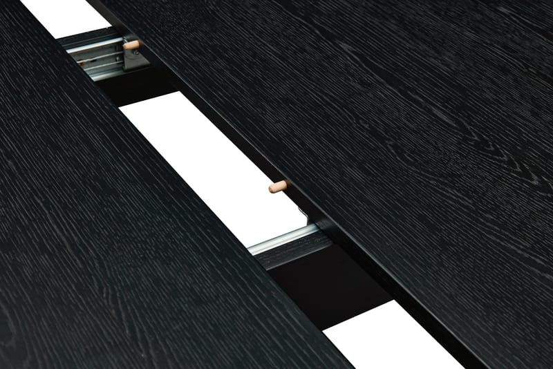 Kopparbo Matbord 180-240 cm Förlängningsbart - Svart trä - Möbler - Bord & matgrupp - Matbord & köksbord