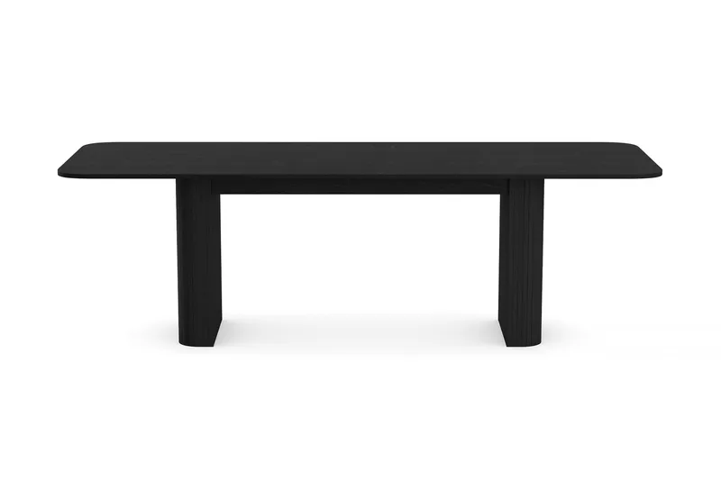 Kopparbo Matbord 180-240 cm Förlängningsbart - Svart trä - Möbler - Bord & matgrupp - Matbord & köksbord