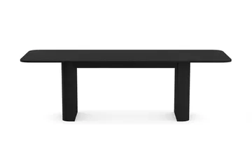 Kopparbo Matbord 180-240 cm Förlängningsbart - Svart trä - Möbler - Bord & matgrupp - Matbord & köksbord