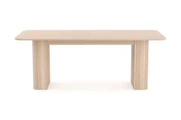 Kopparbo Matbord 200-260 cm Förlängningsbart med illäggsskiva - Vitlaserad Ek - Möbler - Bord & matgrupp - Matbord & köksbord