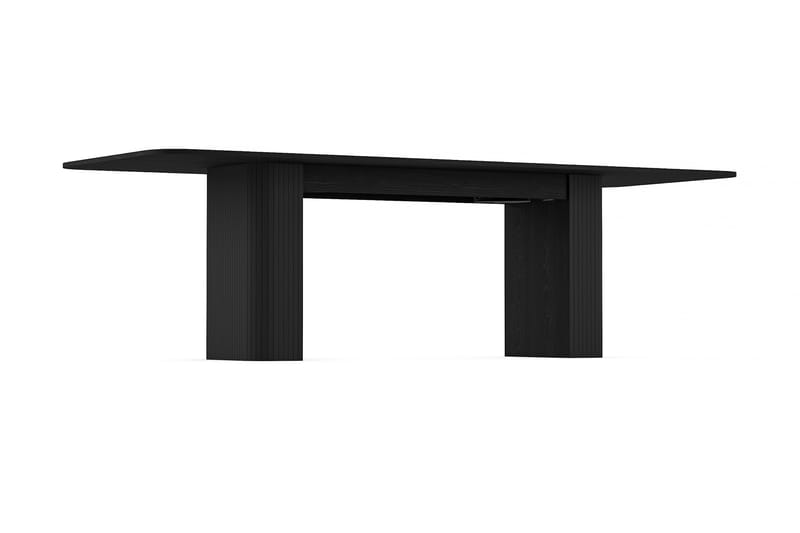 Matbord Kopparbo 200-260 cm Förlängningsbart - Svart trä - Möbler - Bord & matgrupp - Matbord & köksbord