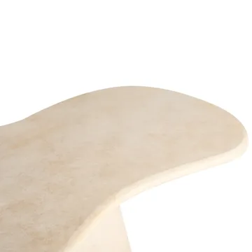 Matbord utomhus Spoleto 110x200 cm - Beige - Utemöbler & utemiljö - Utebord & trädgårdsbord - Matbord utomhus