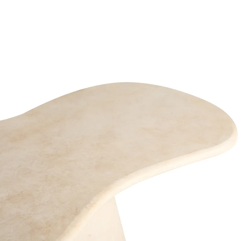 Matbord utomhus Spoleto 110x200 cm - Beige - Utemöbler & utemiljö - Utebord & trädgårdsbord - Matbord utomhus