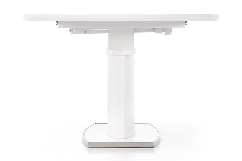 Matbord Varlene Förlängningsbart 120 cm Rund - Vit - Matbord & köksbord
